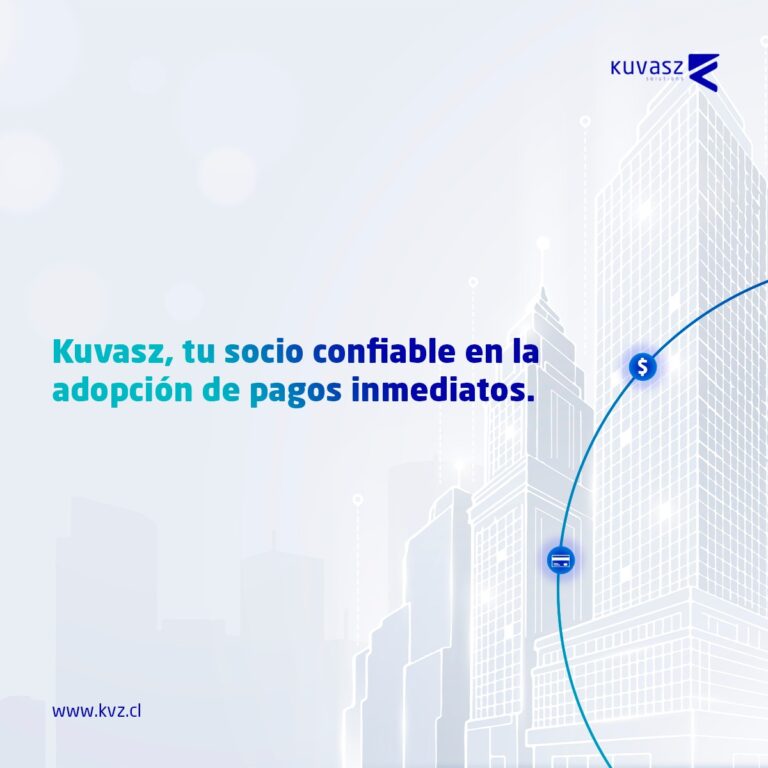 Kuvasz, tu socio confiable en la adopción de pagos inmediatos.
